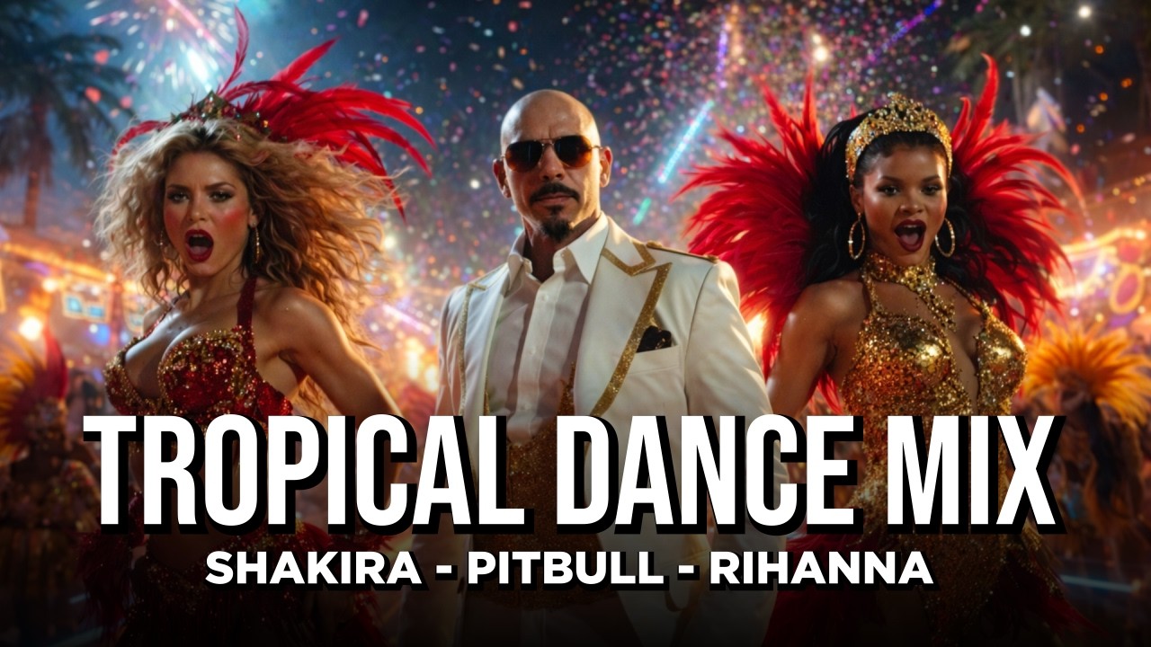 Pitbull Ft Shakira & Rihanna  - Carnival Of Fire (Official AI Music 2026)
