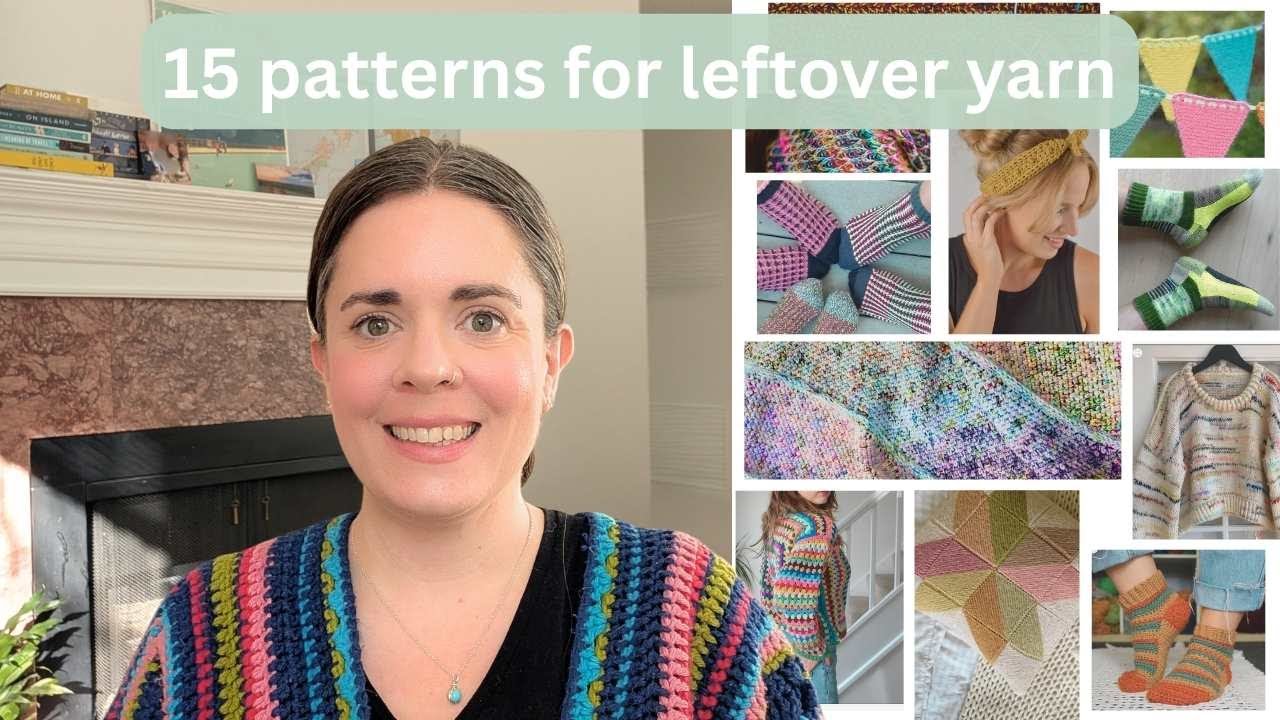 15 leftover yarn patterns | Knit & Crochet scrap yarn projects. Inc. tried and tested |Wander&Create