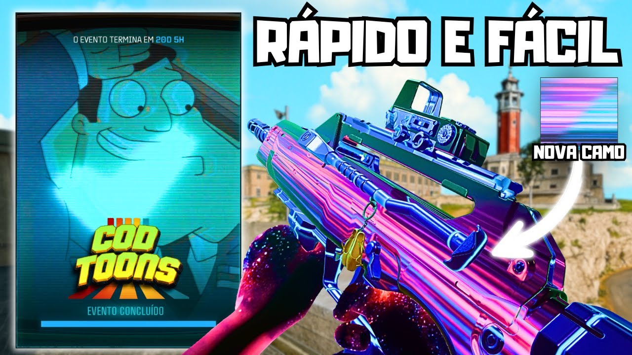 COMO COMPLETAR O *NOVO EVENTO* DO WARZONE! (muito mais rápido)