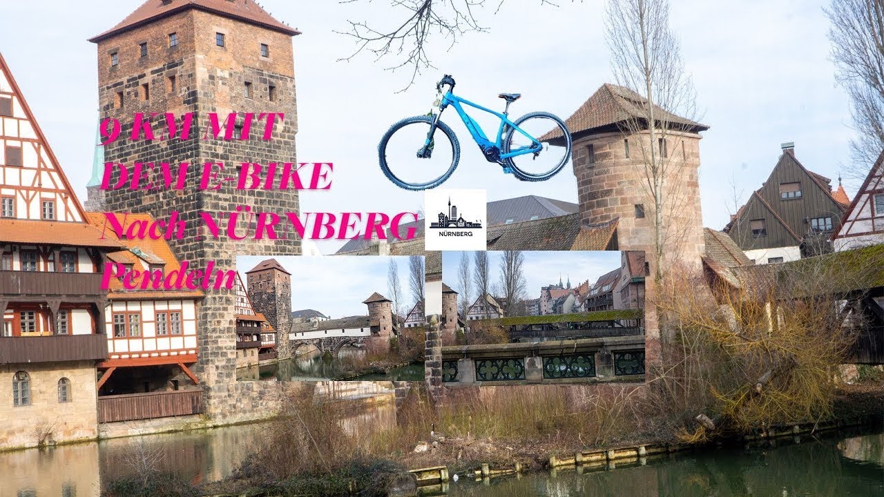 9 Km Mit dem E Bike nach Nürnberg Pendeln #ebike #nürnberg #mtb