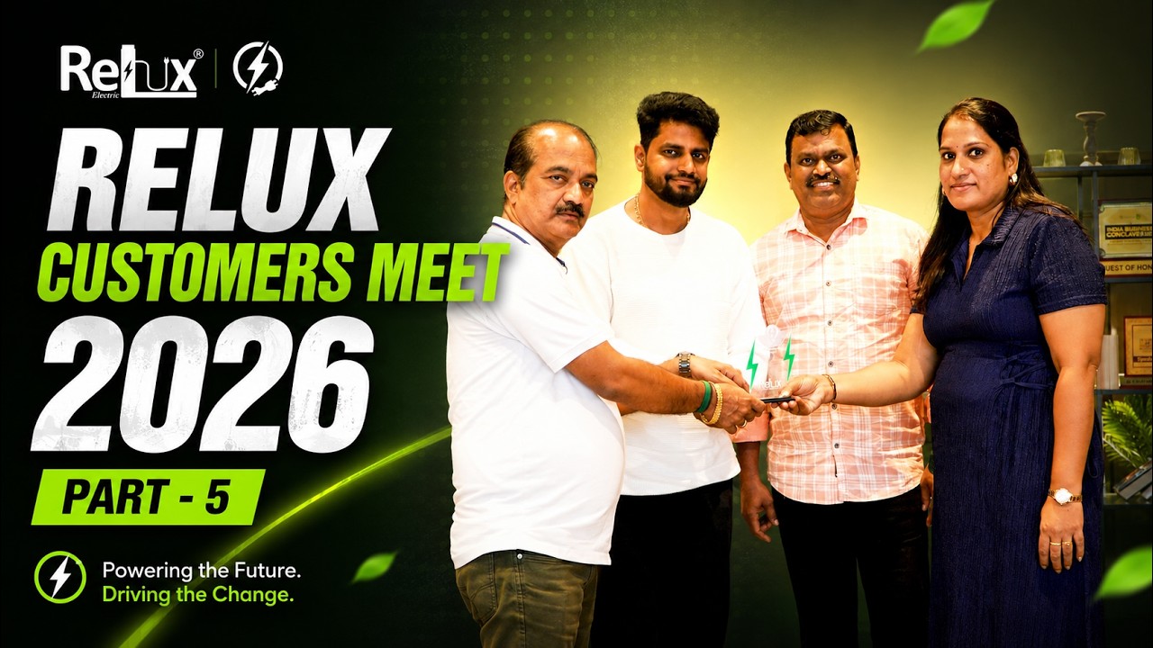 Relux Customer Meet Part 5 | Best EV Charging Station Franchise in India 2026 | EV Business