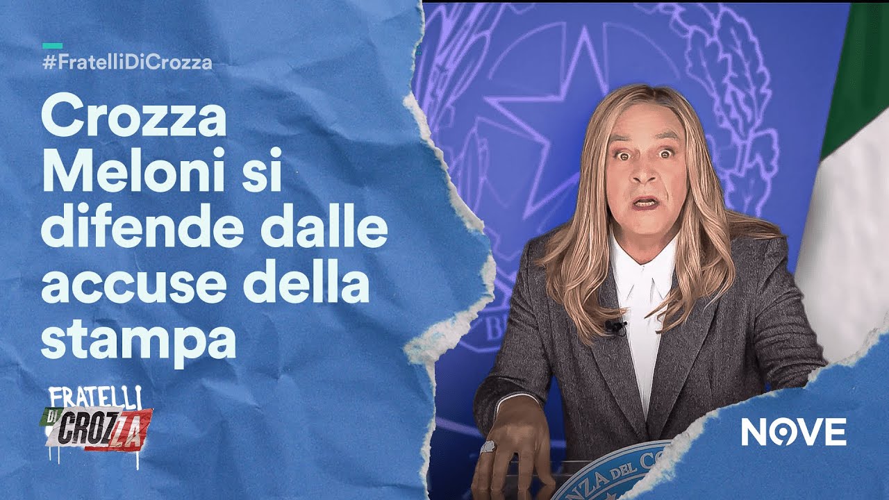 Crozza Meloni 