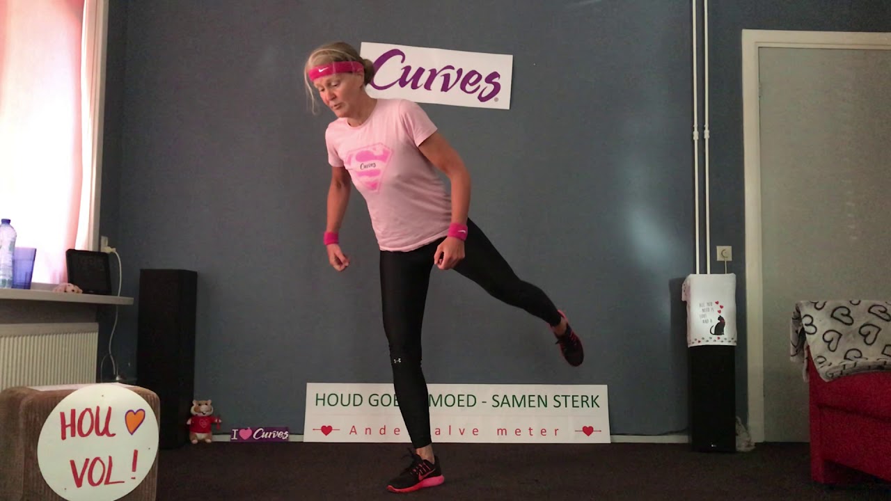 Home workout met Eppie van Curves Apeldoorn Noord