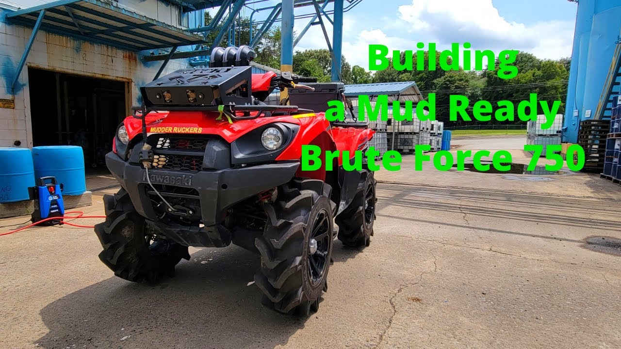 How to build a Mud Ready Kawasaki Brute Force 750! Walkaround of a Modified Brute Force!