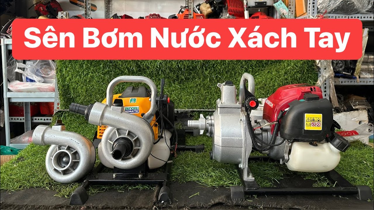 Sên Bơm Nước Xách Tay Dùng Cho Máy Cắt Cỏ-Máy Bình Xịt Tiện Lợi-Dễ Dàng Sử Dụng @Cường Sửa Máy