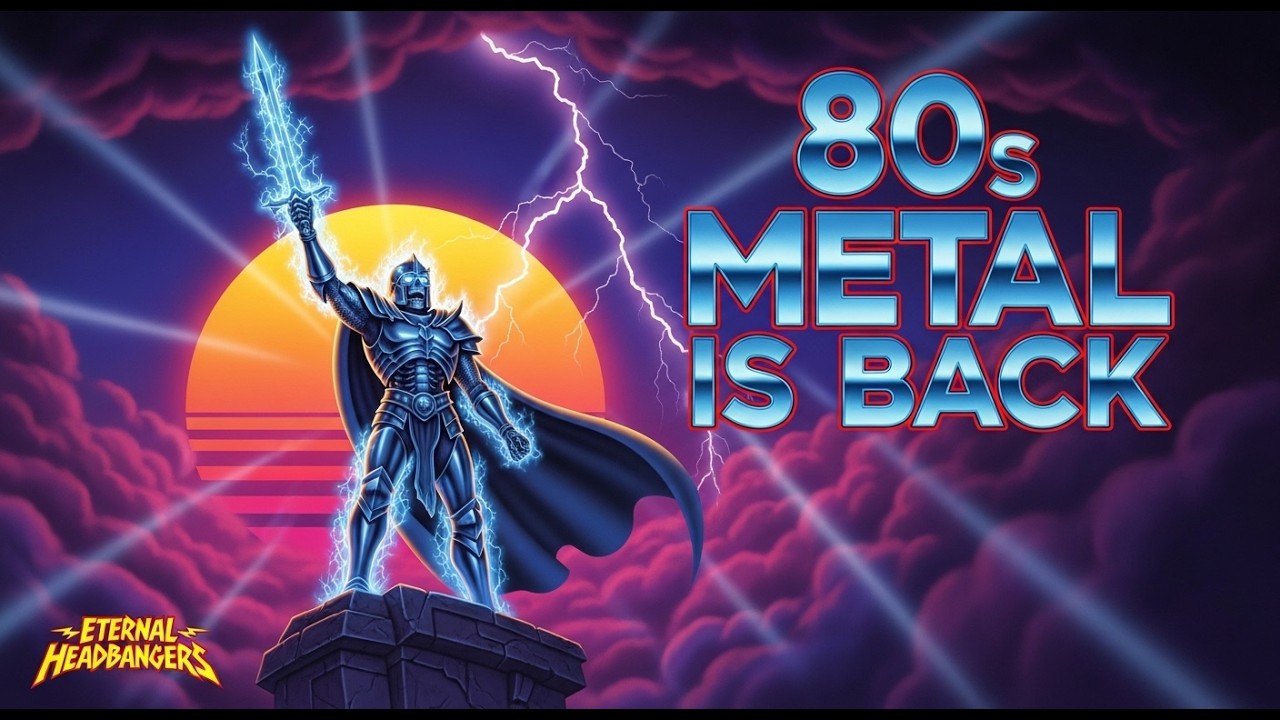 80s Heavy Metal Storm | Classic Arena Sound Inspired by Metal Legends