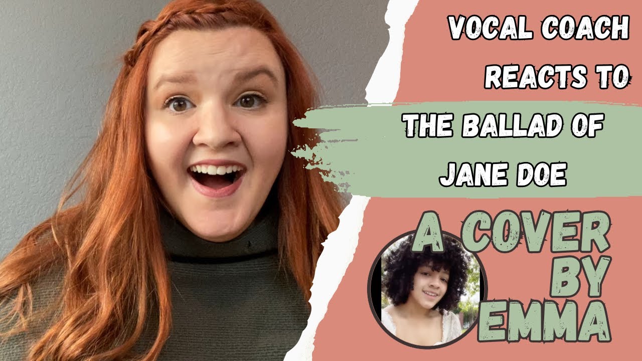 Vocal Coach Reacts | A Ride the Cyclone Cover | The Ballad of Jane Doe - Emma Wooten