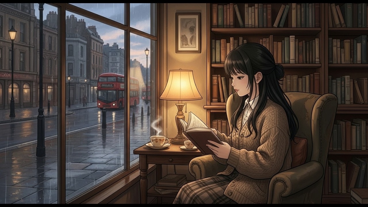 Lofi Jazz Piano ☕ | Reading Music, Study Focus, Calm Instrumental Chill Mix