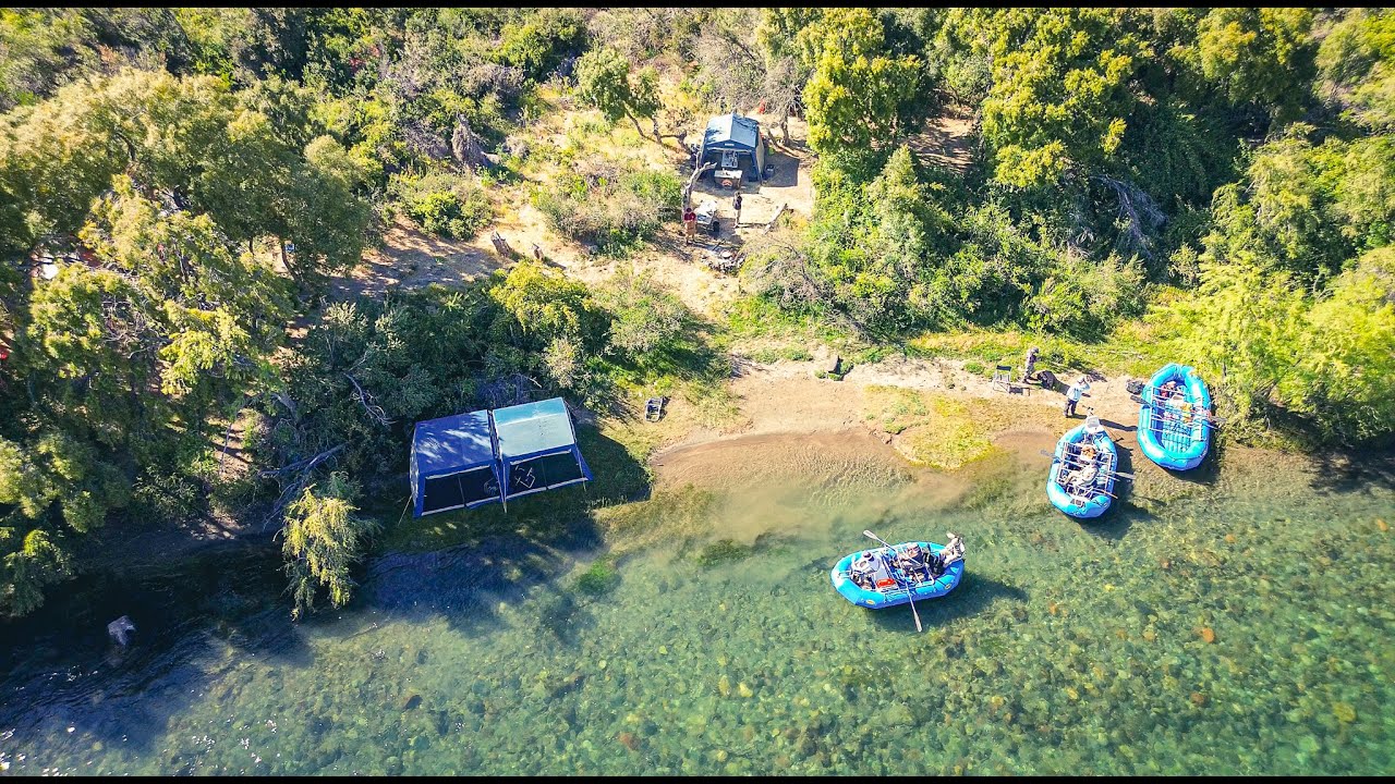 PESCA RÍO CALEUFU DICIEMBRE PRINCIPIO TEMPORADA FLOTANDO Y ABRIL VADEANDO AGUAS ARRIBA ESPN