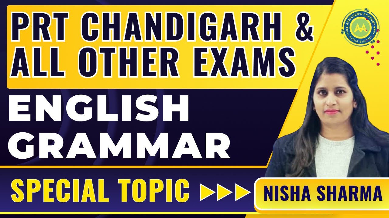 ENGLISH GRAMMAR SPECIAL CLASS BYY NISHA SHARMA IMP FOR ALL EXAMS
