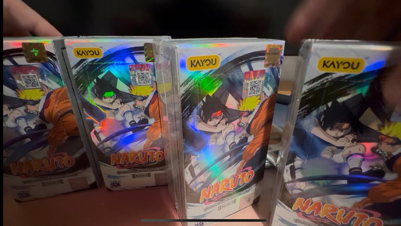Naruto Kayou booster boxes part 1