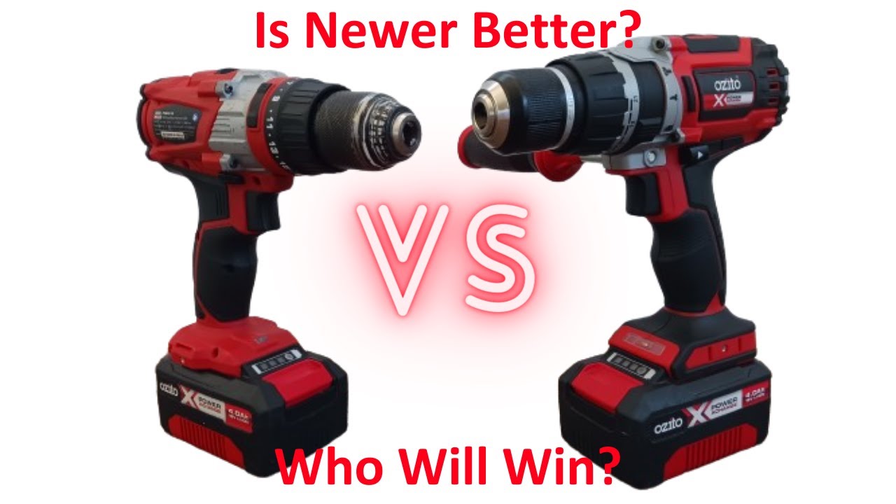 Ozito Drill Battle PXBHS-100 Vs PXBHS-600