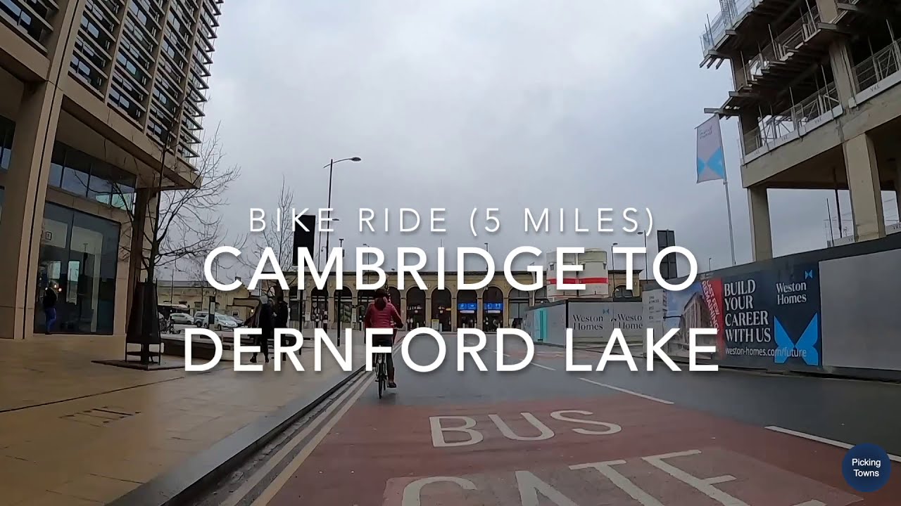 Cambridge to Dernford Lake, Sawston on Bike | Britain's Cycling Capital