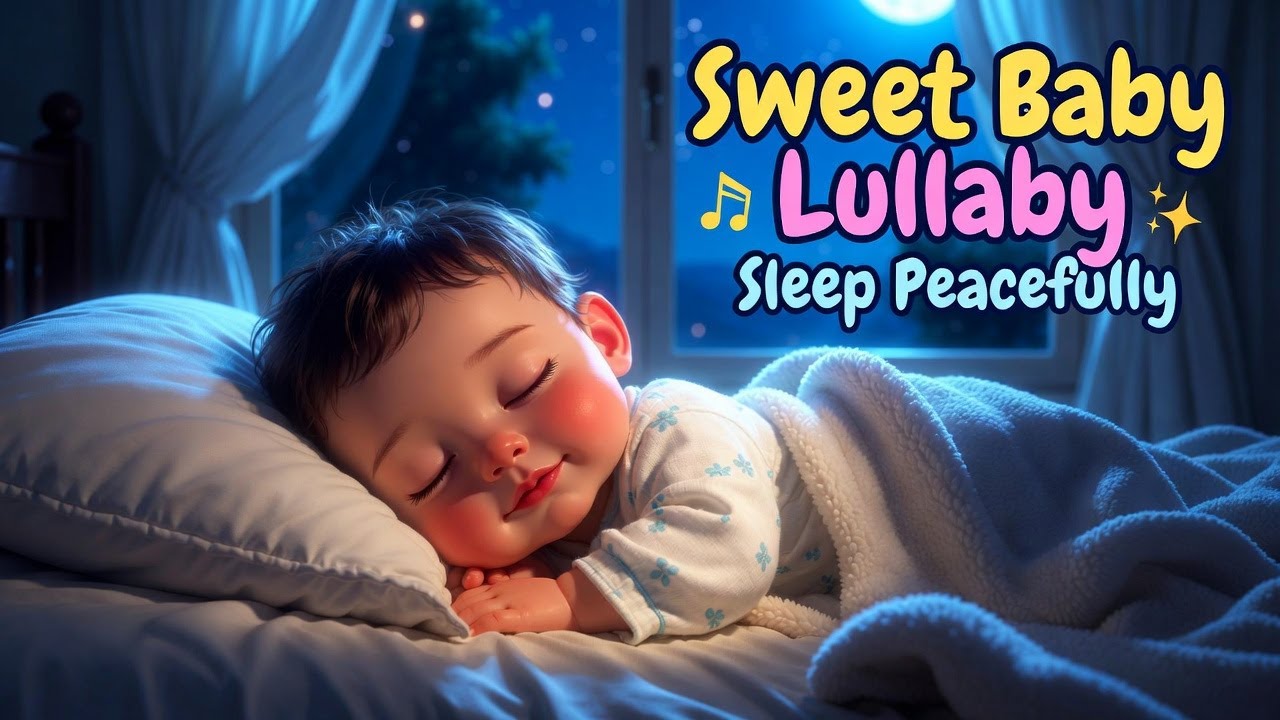 Cute Baby Sleeping Lullaby 💙 Soothing Night Music | Nap time song
