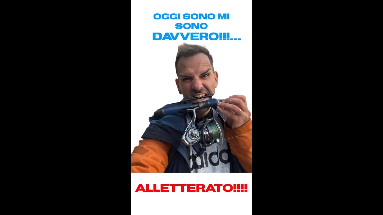 CATTURA EPICA DA RIVA NEL MAR LIGURE ! HO STUDIATO...E SONO DIVENTATO ALLETTERATO! #pesca #spinning