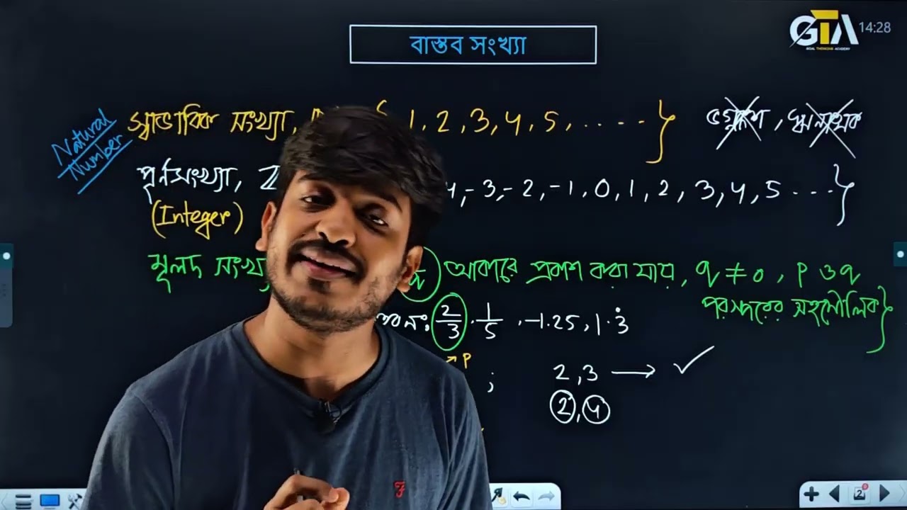 বাস্তব সংখ্যা (বাস্তব সংখ্যা ও অসমতা) ||  Chapter 2 || Mathematics 1st Paper || HSC