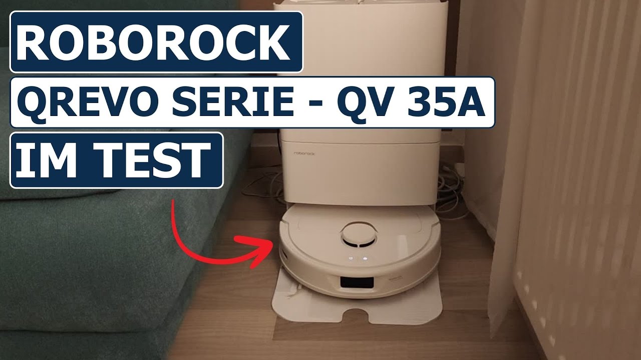 Roborock Qrevo Serie im Test (QV 35A)  |  kaufpiloten.de  |  #roborock #saugroboter #test