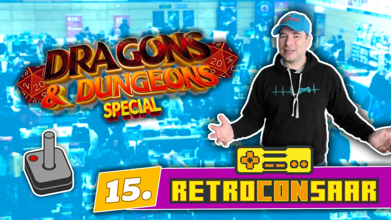 UNTERWEGS #47 - 15. RetroConSaar 8.-9.11.2025 - Dragons & Dungeons Special [Telespiel Tobi]