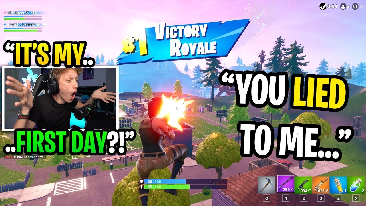 I pretended to be a FAKE NOOB in SEASON X and THIS happened... (amazing)