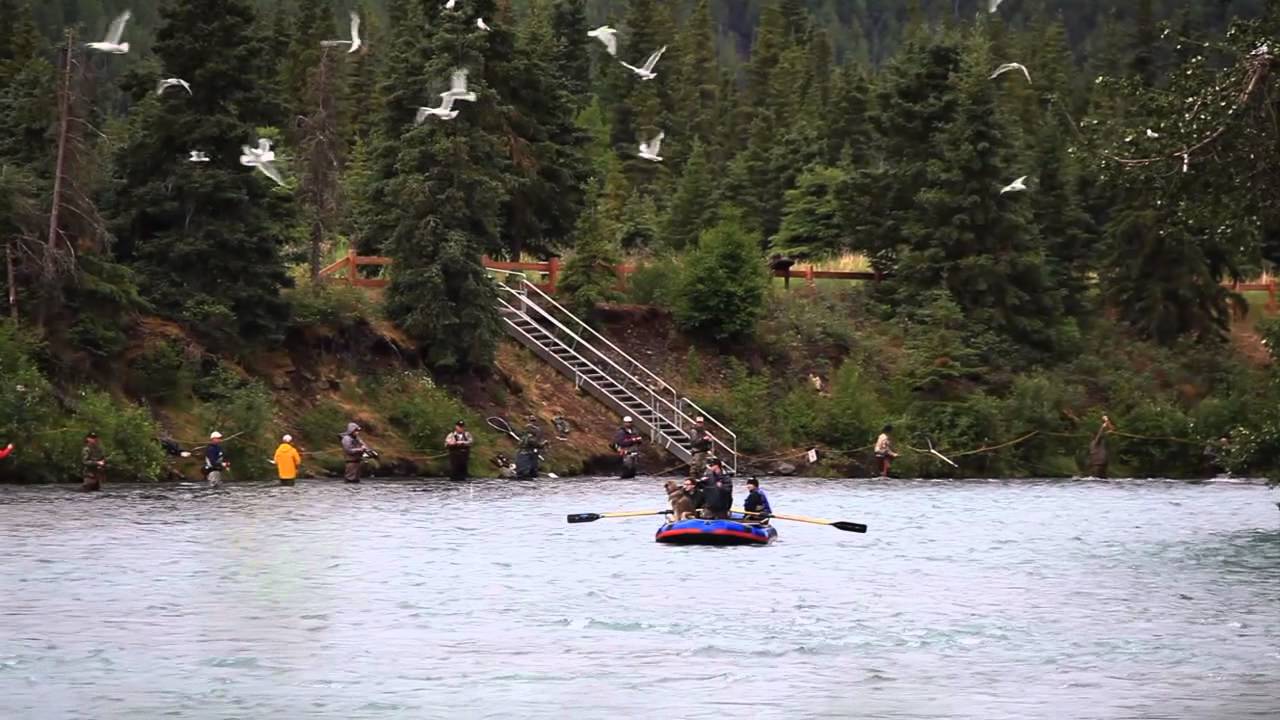 Combat Fishing the World Famous Kenai River in Alaska | Kenai Peninsula
