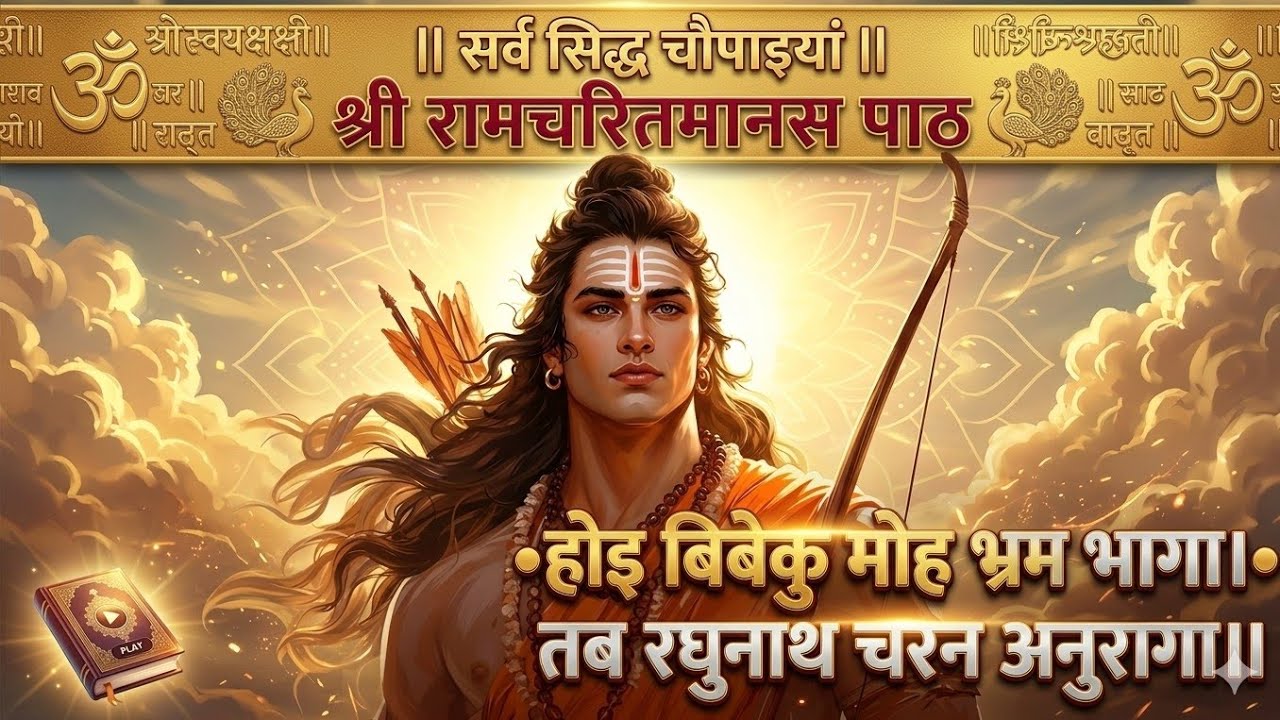 होई विवेक मोह भ्रम भागा चौपाइ पाठ || #chaupaipath #ramcharitmanas #chaupaiya ##bhaktisong 