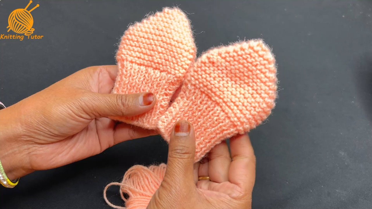 643- बच्चों के दस्ताने बनाना सींखे 💯 Newborn Baby Mittens for Beginners