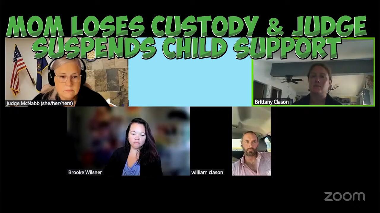 MOM LOSES CUSTODY & JUDGE SUSPENDS CHILD SUPPORT After Shocking Living Conditions