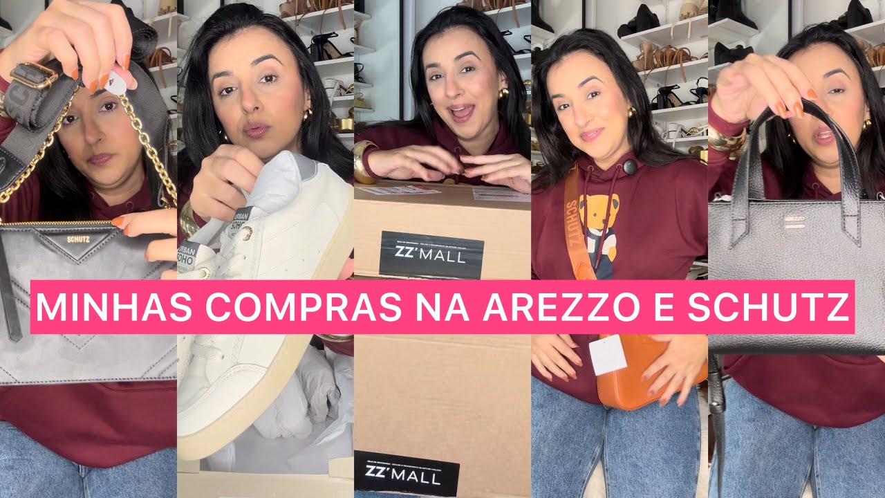 COMPRINHAS NA AREZZO E SCHUTZ | SALDOS + PRESENTE QUE GANHEI