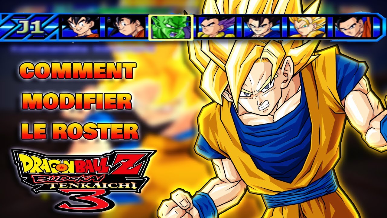 [TUTO] Comment Ajouter des Personnages sur Dragon Ball Z Budokai Tenkaichi 3 (MOD)