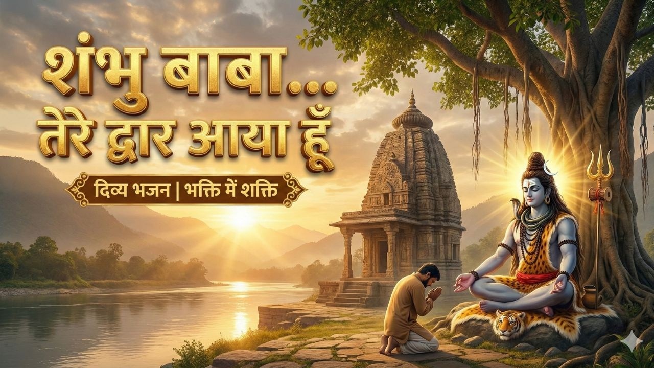 He Shambhu Baba Main Tere Dwar Aaya Hoon | Heart Touching Shiv Bhajan 2026