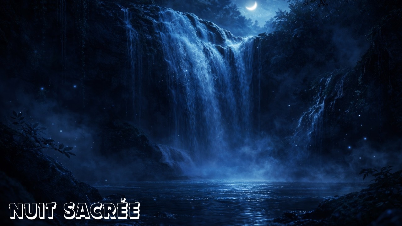Cascades Nocturnes Mystiques 🌙 | Duduk & Waterphone – Musique Zen Profonde pour Dormir et Méditer
