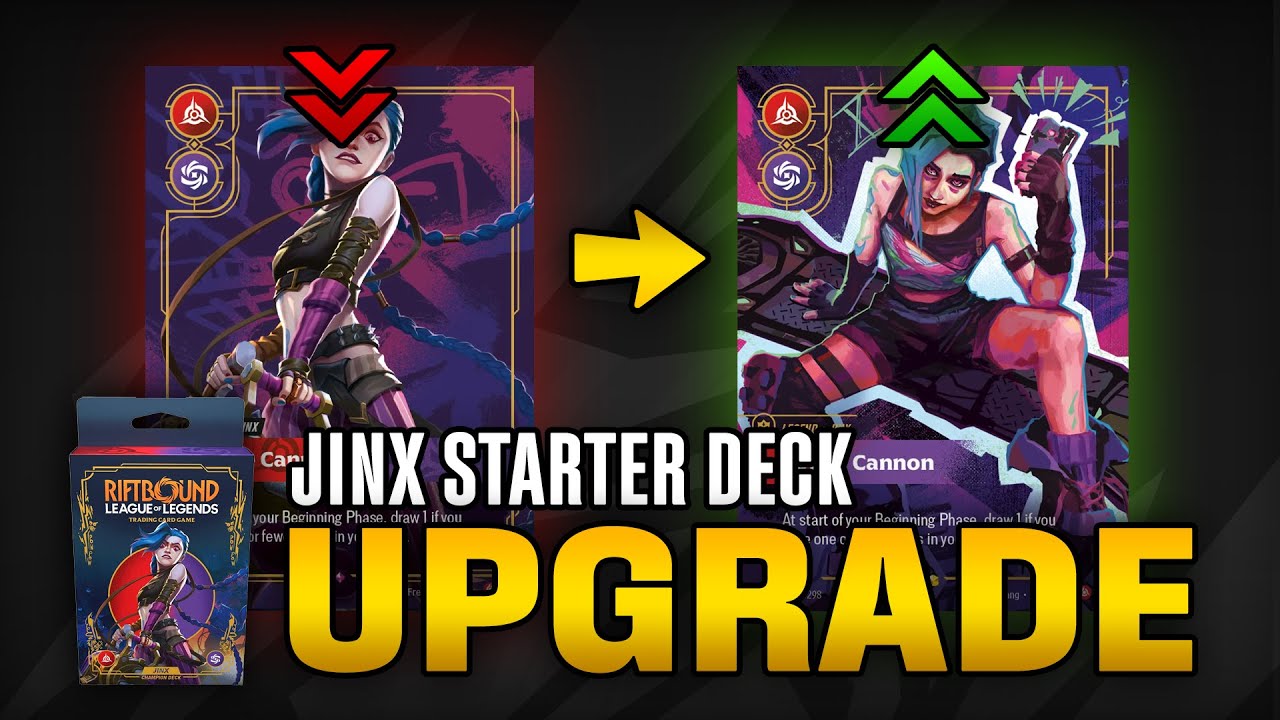 УЛУЧШЕНИЕ стартовой колоды JINX! | Руководство и советы по колоде Riftbound