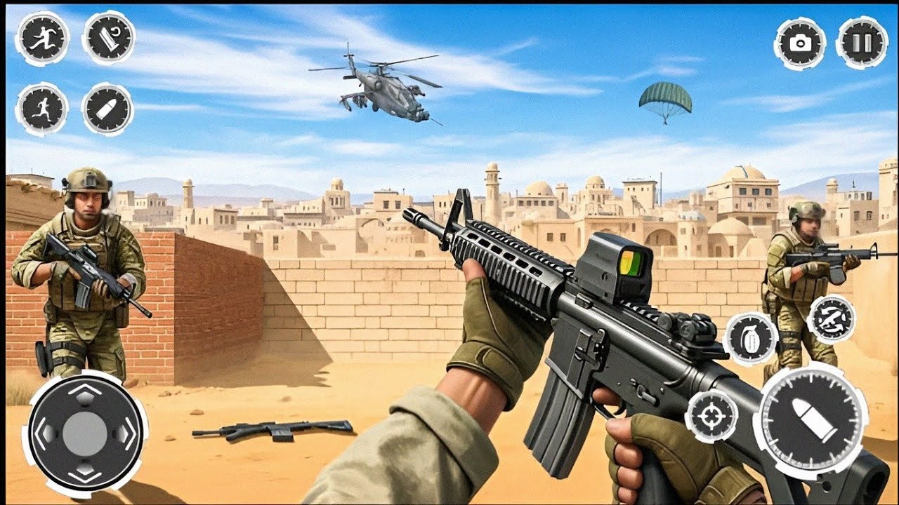 FPS Strike OPS Critical Action -Android Gameplay 
