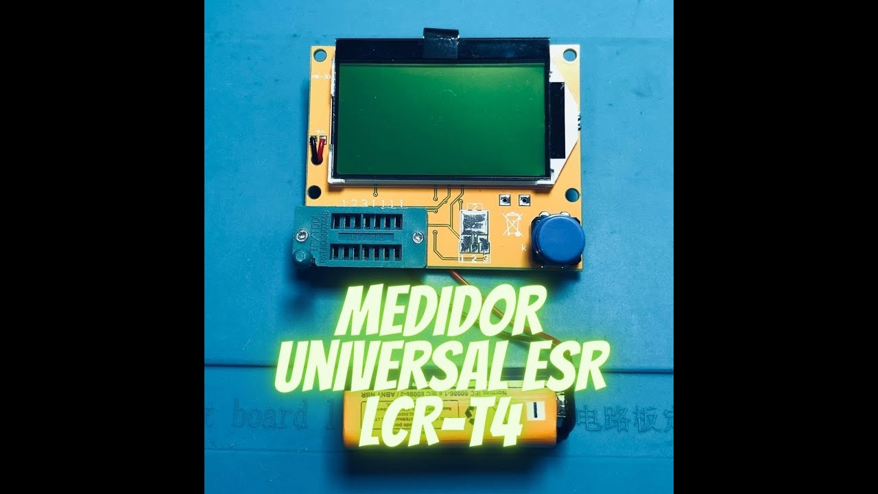 Aprenda a Medir Componentes com o Medidor ESR Modelo LCR-T4!