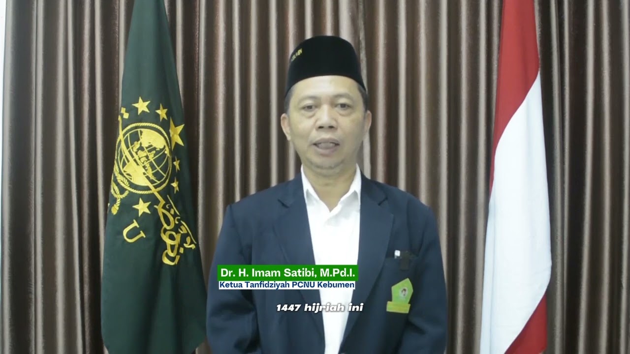 VIDEO GRETING LEBARAN KETUA PCNU KEBUMEN