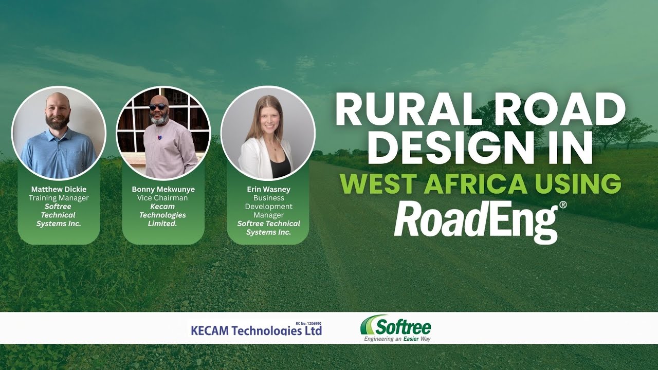 Rural Road Design in West Africa using RoadEng Civil Engineer