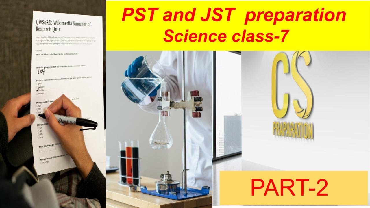 PART-2: preparation for PST & JEST test/General Science lecture from STBB 2021/HINDI/URDU/ENGLISH