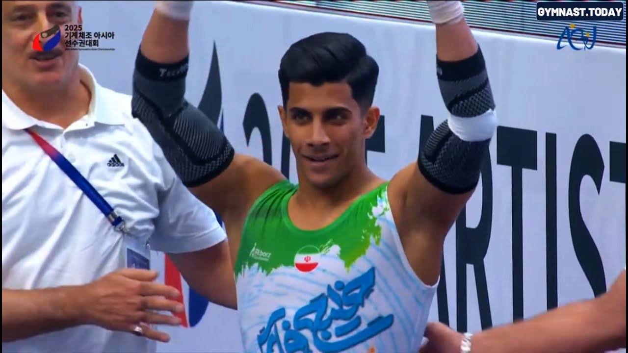 Top 3 on Men's Vault Final - 2025 Jecheon Asian Gymnastics Championship