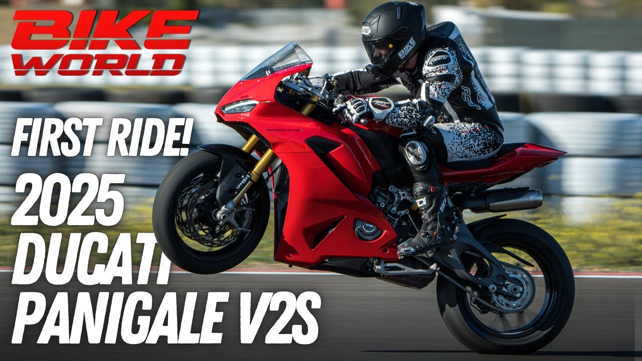 NEW DUCATI PANIGALE V2s LAUNCH REVIEW | CHRIS' FIRST RIDE