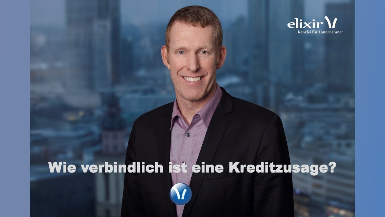 Wie verbindlich ist eine Kreditzusage?