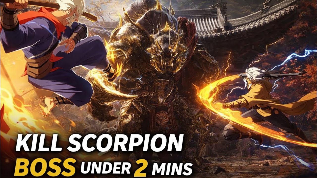 How to beat Scorpion Lord in 2 minutes | Black Myth Wukong Easy Guide