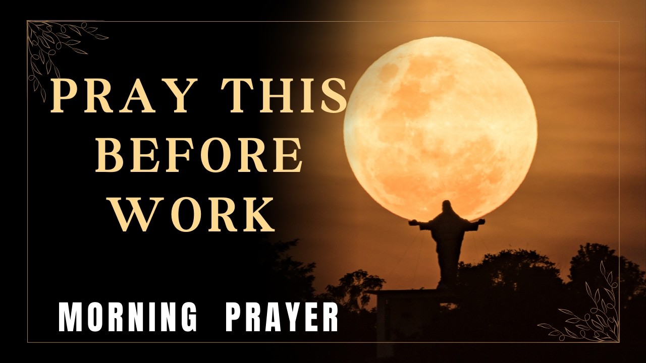 Start Your Day With Confidence Before Work | Morning Prayer With God I Walk In Confidence Today