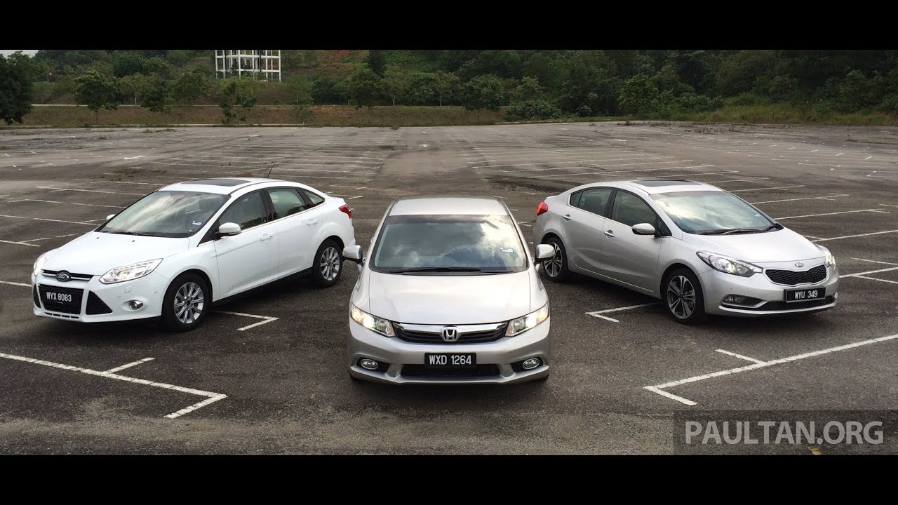 DRIVEN #4: Honda Civic vs Kia Cerato vs Ford Focus