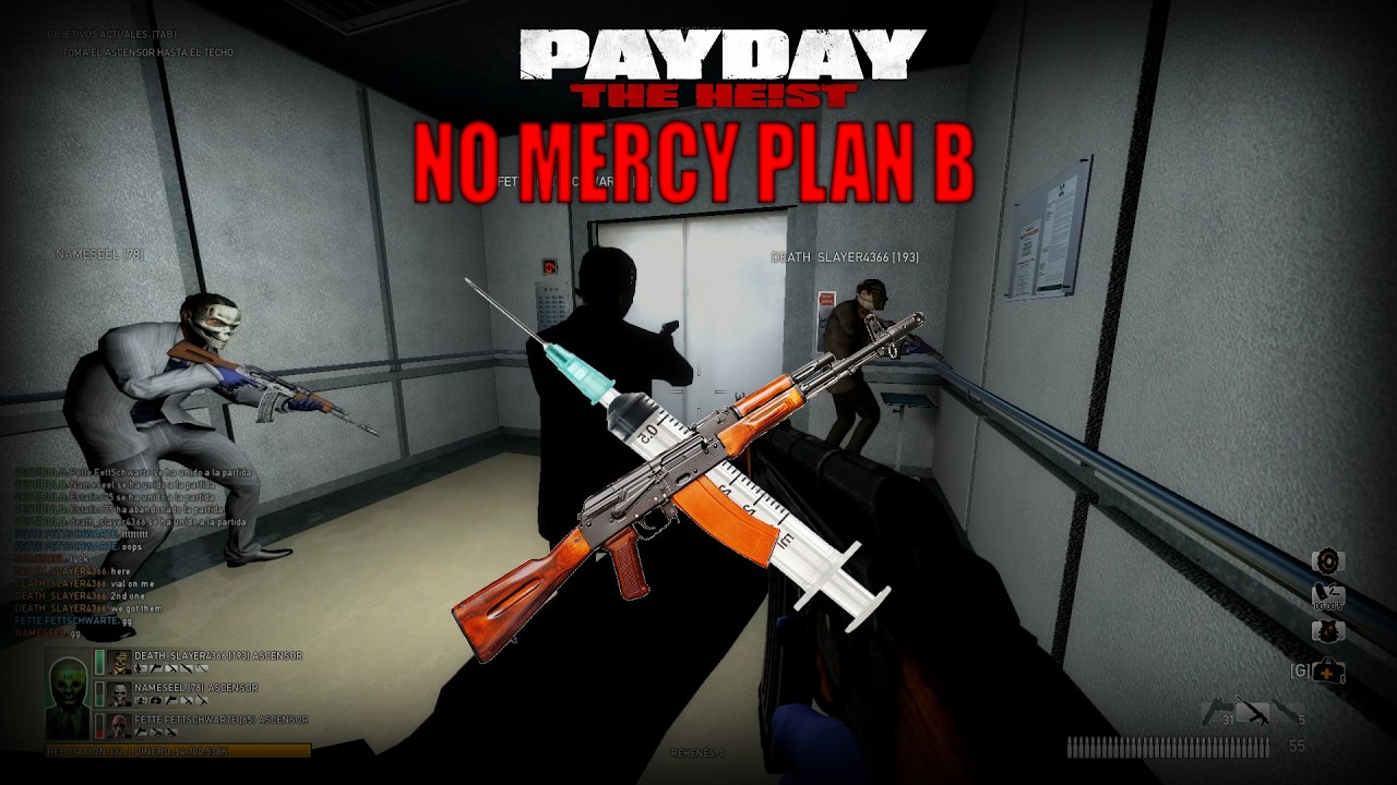 Pay Day The Heist No Mercy Plan B