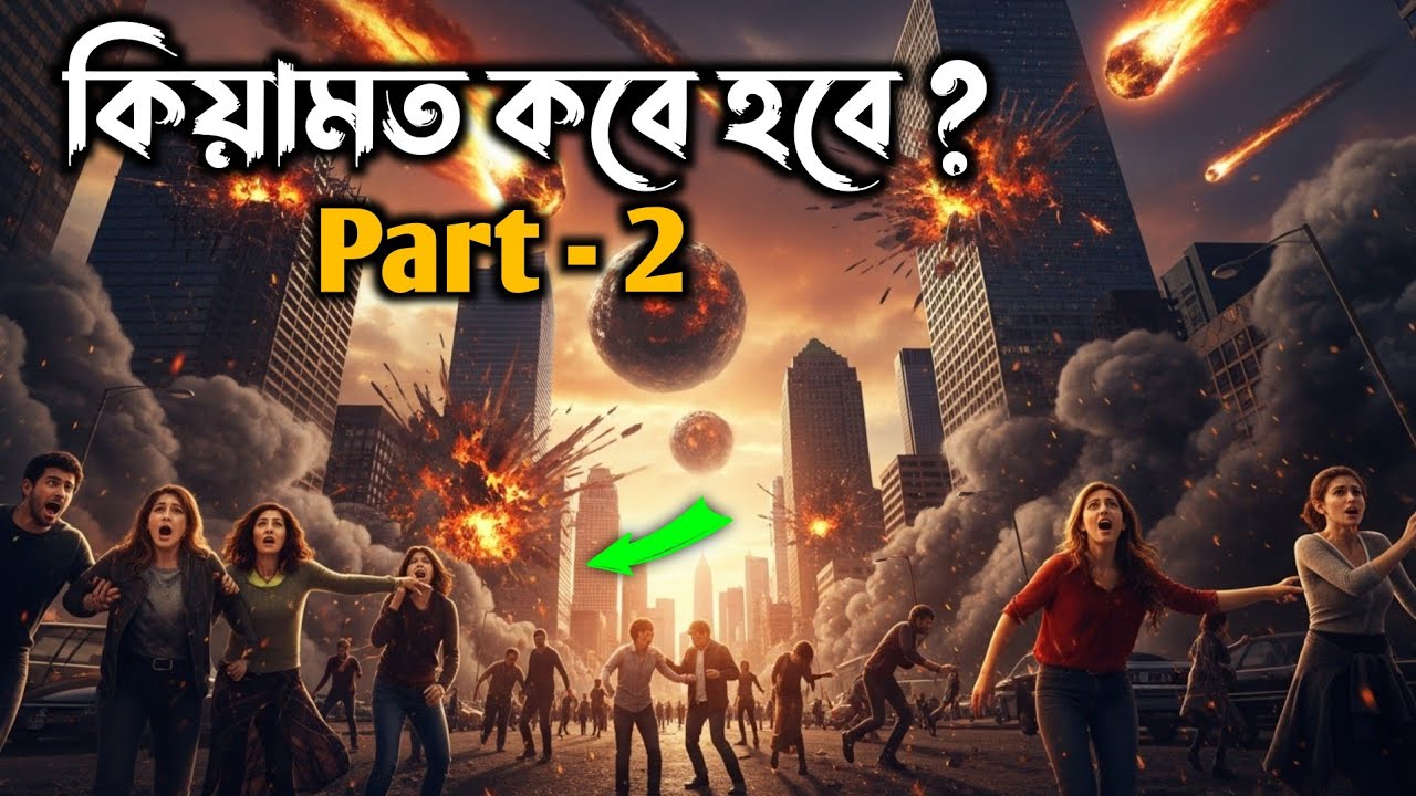 কিয়ামত কবে হবে? 😳 পর্ব ১: দাজ্জালের আগমন | The Signs of Qiyamah | Bangla Islamic Story