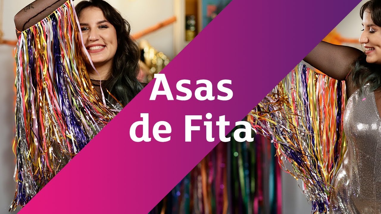 COMO FAZER ASAS DE FITA!