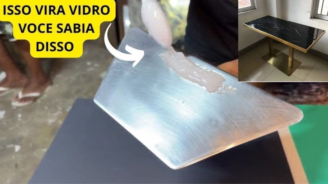GENIAL ESSE PRODUTO PROMETE VITRIFICAR DAR BRILHO EM VARIOS TIPOS DE TINTAS E EFEITOS MARMORE VEJA