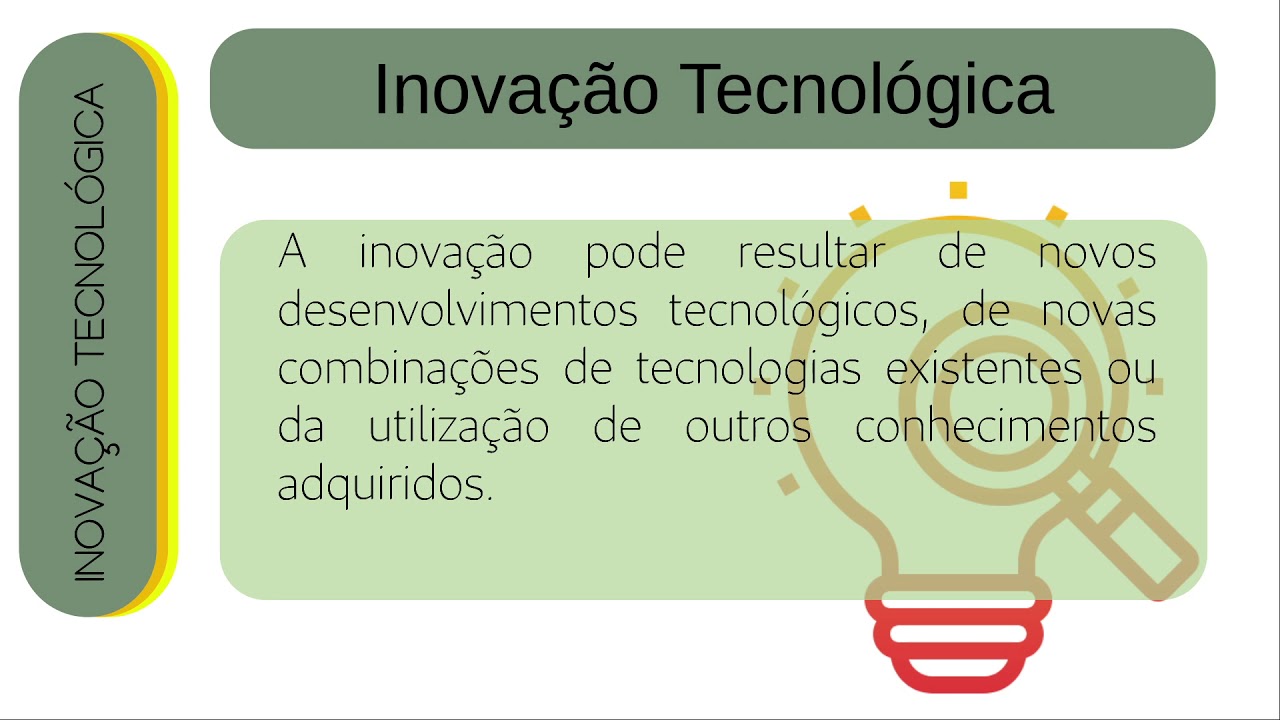 INOVAÇÃO TECNOLÓGICA - Parte 1: Fundamentos de Inovação Tecnológica.