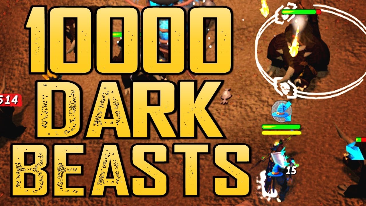 Runescape - Loot From 10000 Dark Beasts!