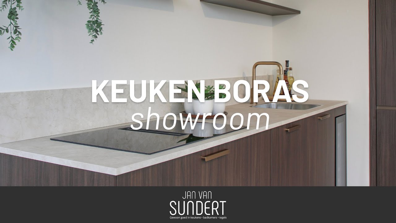 Keuken Boras - Donker houten keuken